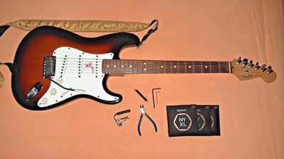 FENDER American Standard Stratocaster TOP Zustand - mit original Case