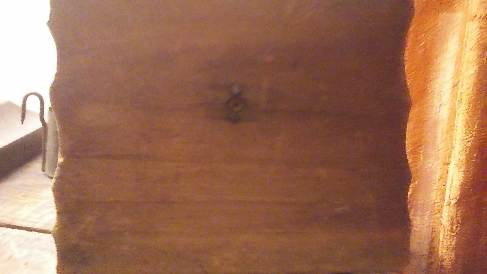 Primitive Antique wooden stand. betty lamp, hat stand, unique piece