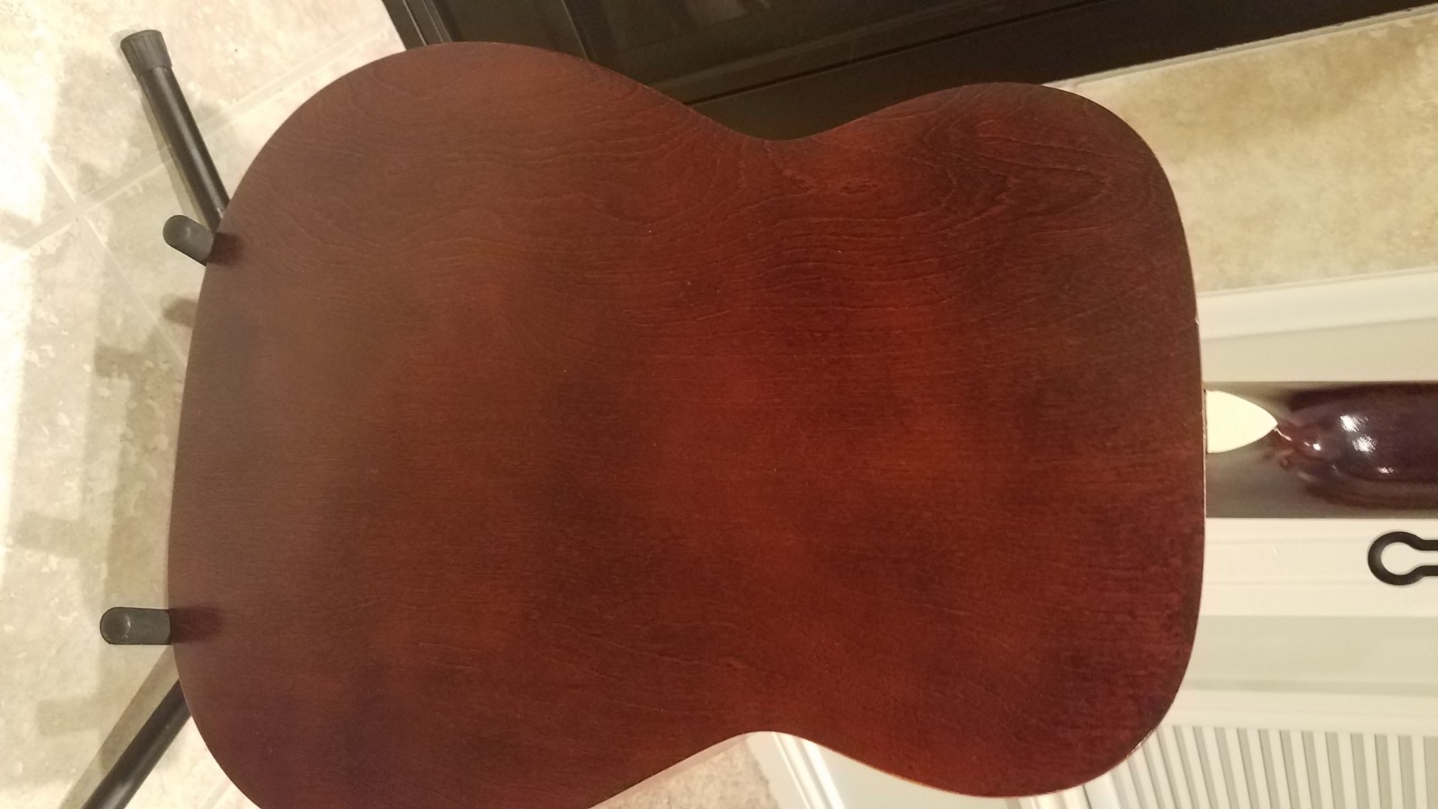 1966 Harmony H173 nylon string guitar and case.