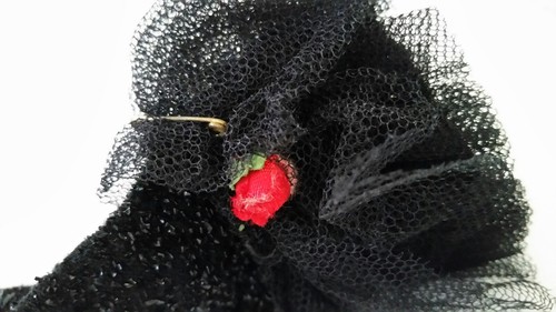 Vintage 1960's SOLO IN THE SPOTLIGHT #982 Barbie Doll Black Sheath Dress Gown