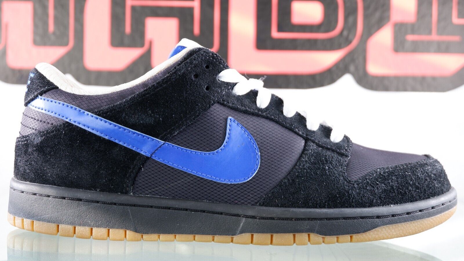 NEW Nike Dunk Low Premium Unreleased SAMPLE Blue Black NEW Nike Dunk Low Premium Unreleased SAMPLE Blue Black