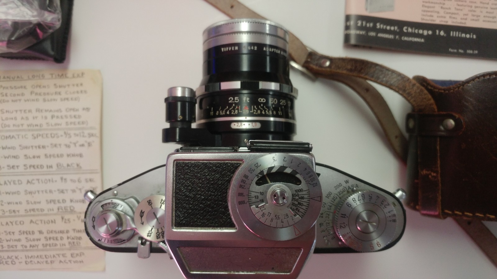 EXAKTA IHAGEE VX IIA DRESDEN BODY W/EXTRAS