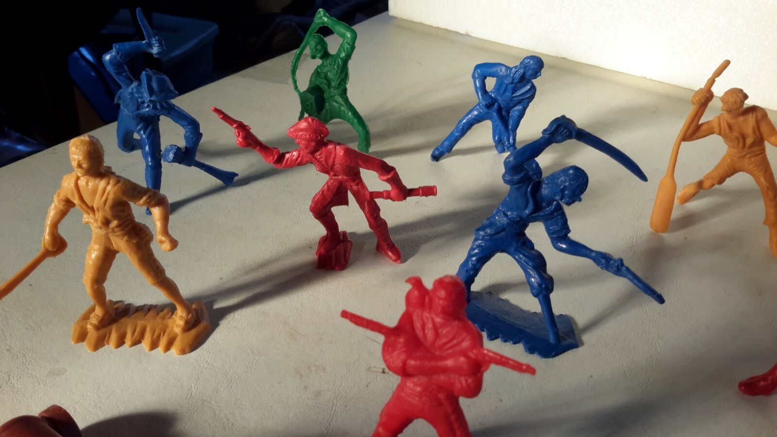 Original 1958 Timmee Pirates  All 10 different poses  w/ Rare Accessories