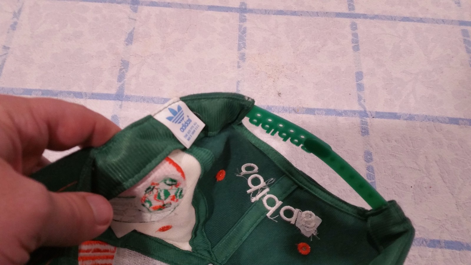 Vintage Ireland World Cup 1994 Adidas Soccer Snapback Hat Throwback Eire