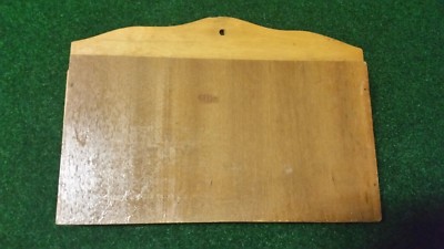 Wooden Letter Mail & Bill Organizer Wall Hanging Flower Rack Holder