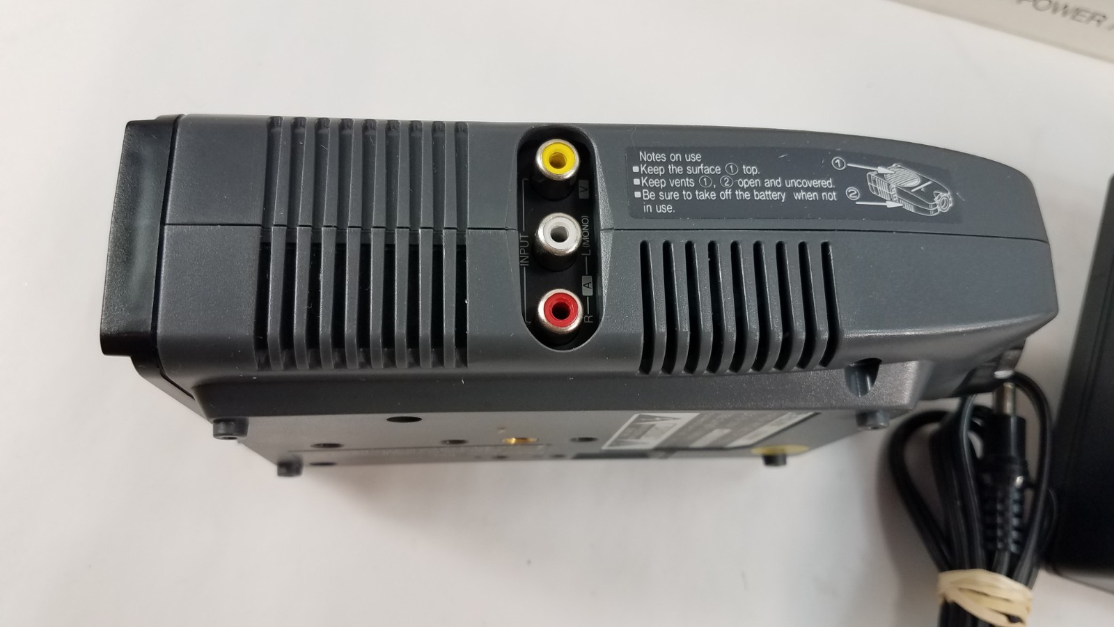 Fujix Handy Projector P-40U AC Power Adapter WORKS MINT CONDITION Original Box