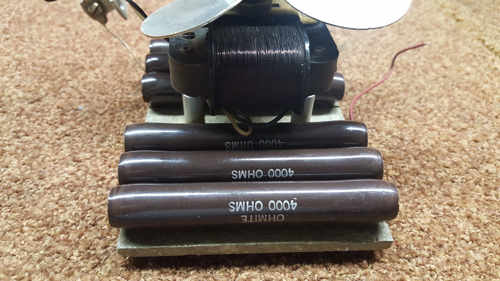 Johnson Viking Thunderbolt Cooling Fan with resistor board