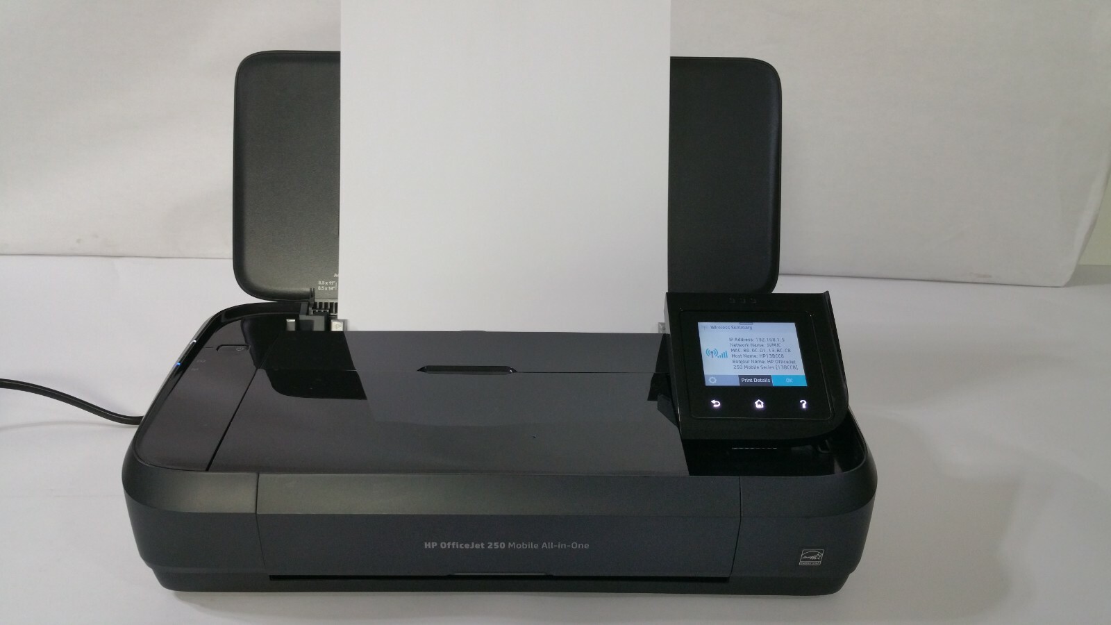 HP OfficeJet 250 Mobile All-in-One Printer - Print, Scan, Copy ... HP OfficeJet 250 Mobile All-in-one プリンター