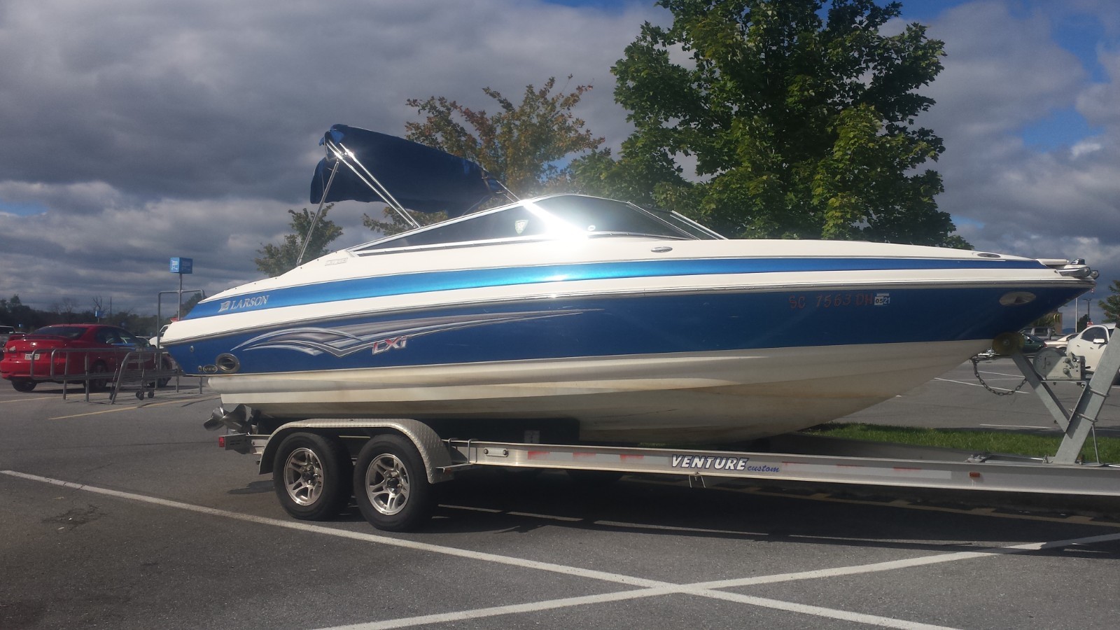 2007 LARSON 228 LSI BOWRIDER