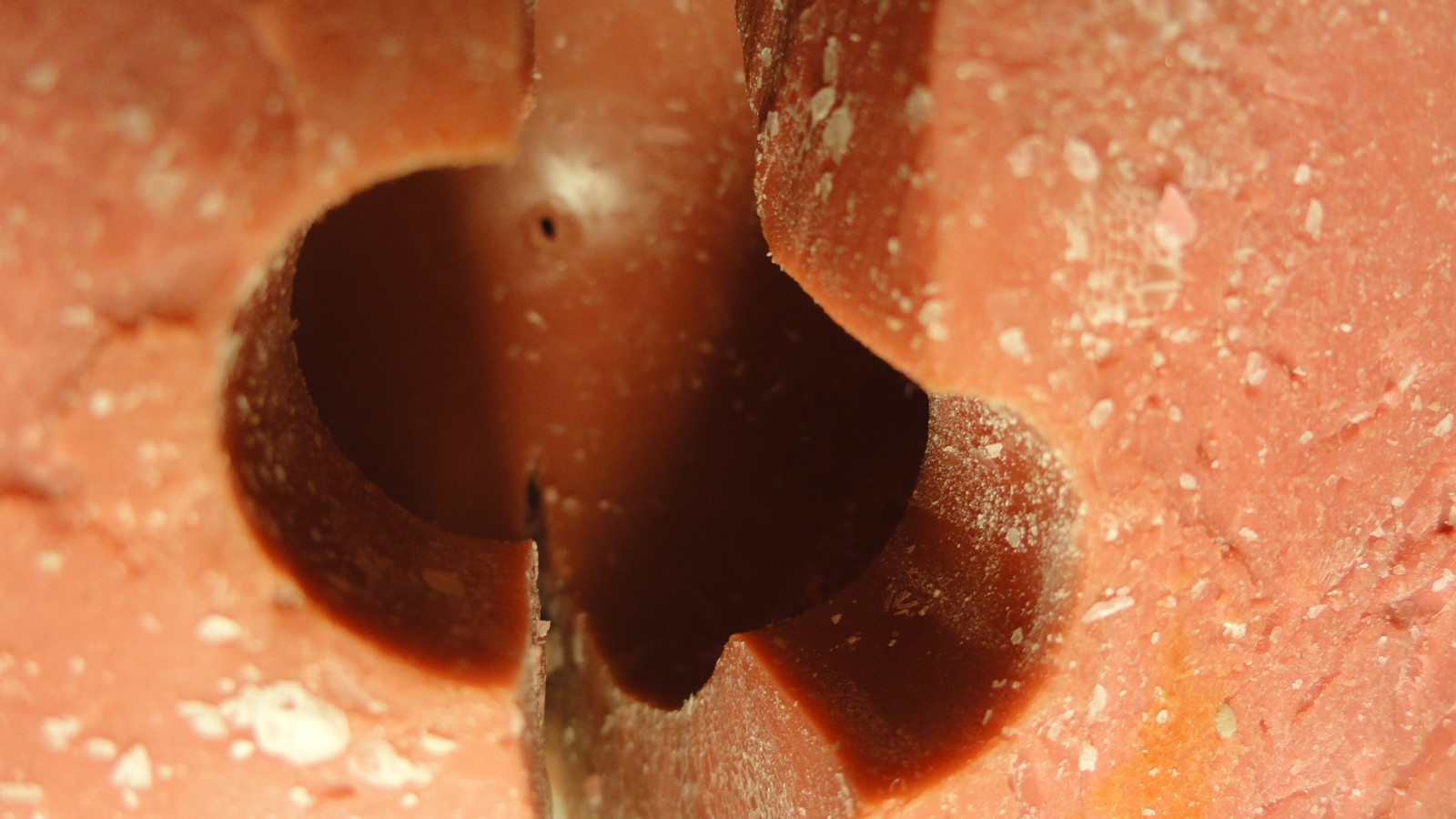 Three Port Rubber Brick Candle Mold Will Turn Out Candle Balls