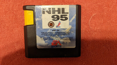NHL 95 (Sega Genesis, 1994), loose cart only