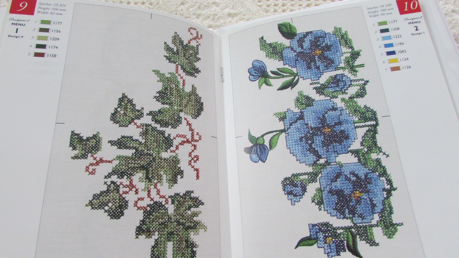 Nice Pre-Own Husqvarna Viking Emb Disk 75 ENDLESS CROSS STITCH Designer 1 & PC