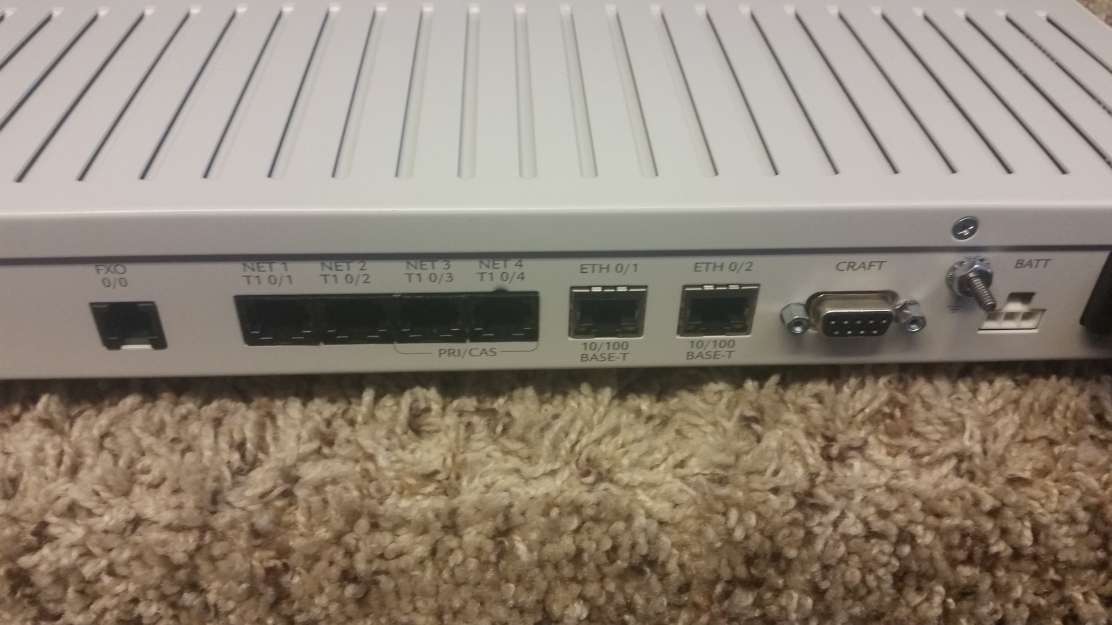 ADTRAN TOTAL ACCESS TA 908e FXO 4242908L1 2ND GEN 908 SINGLE DSP 60 DAY WARRANTY