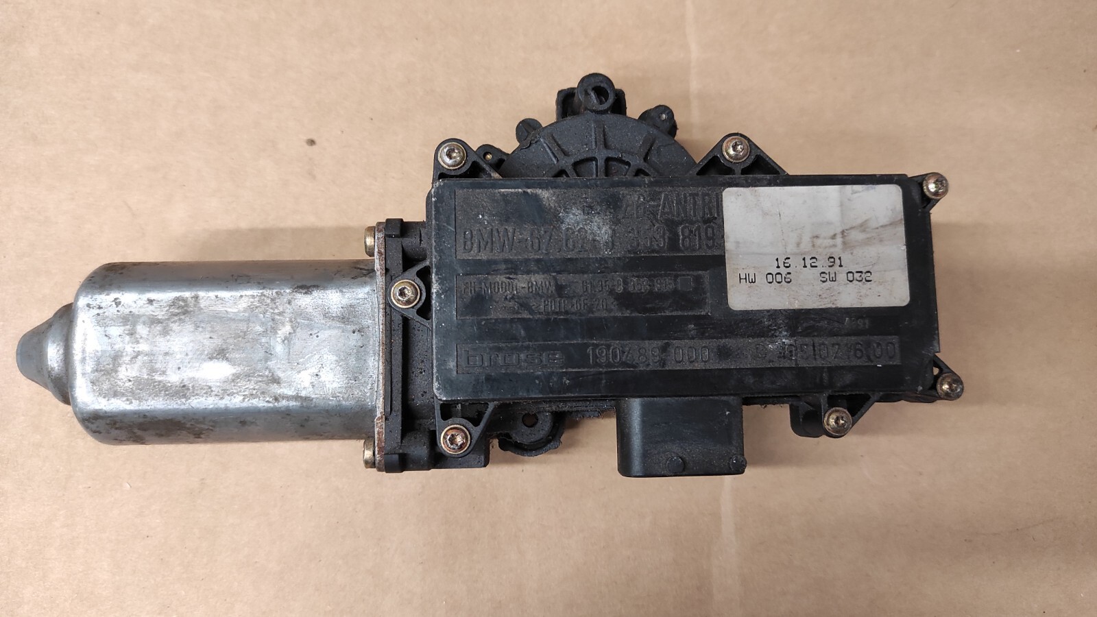 BMW E36 COUPE CABRIO ELECTRIC WINDOW LIFT LIFTER MOTOR 8353819 (6
