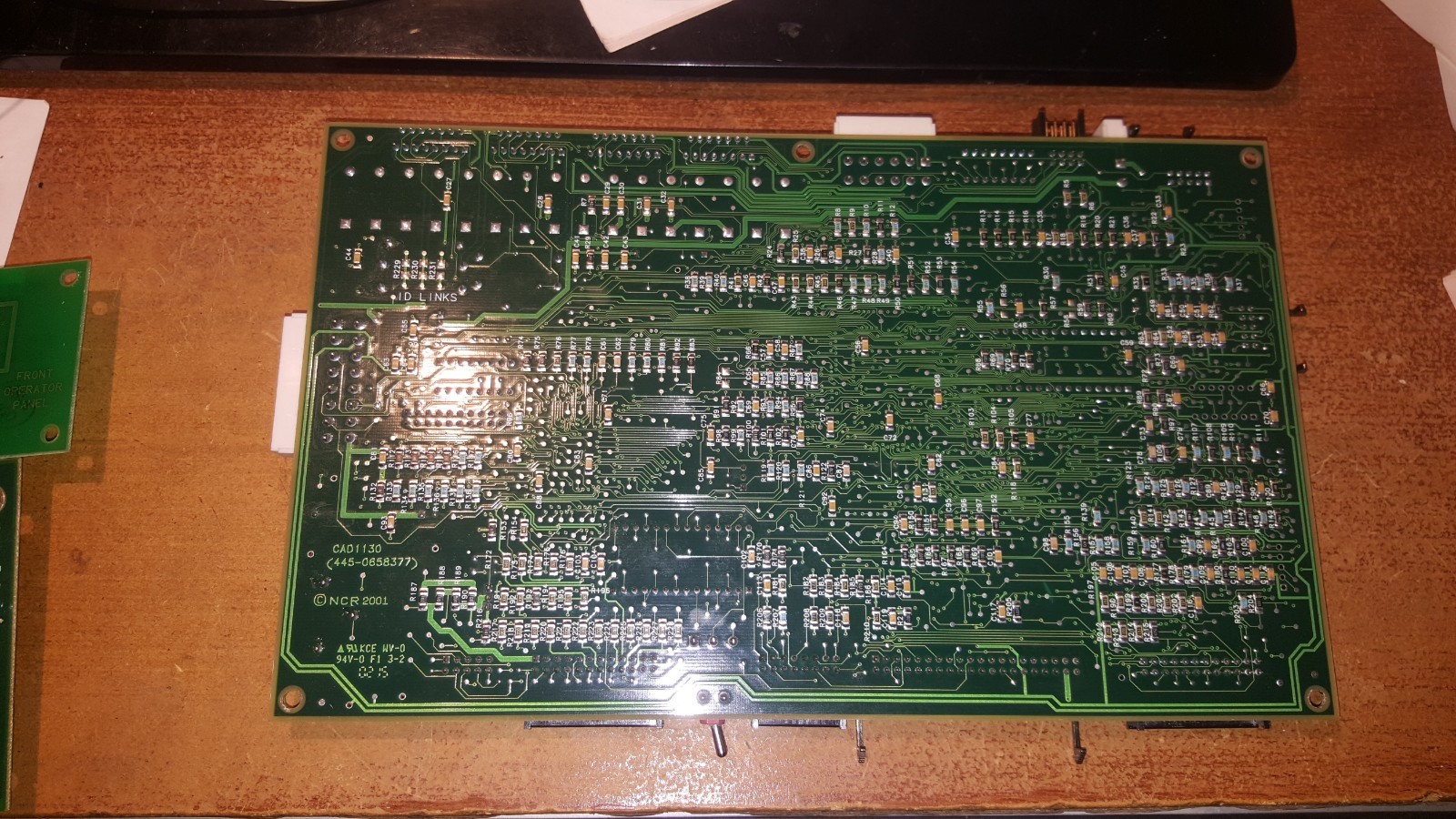 NCR ATM MACHINE DISPENSER CONTROL BOARD UPPER ASSEMBLY P/N: 445-0663791 C