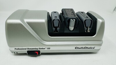 Chef's Choice Professional Knife Sharpening Station M130 Silver TESTED