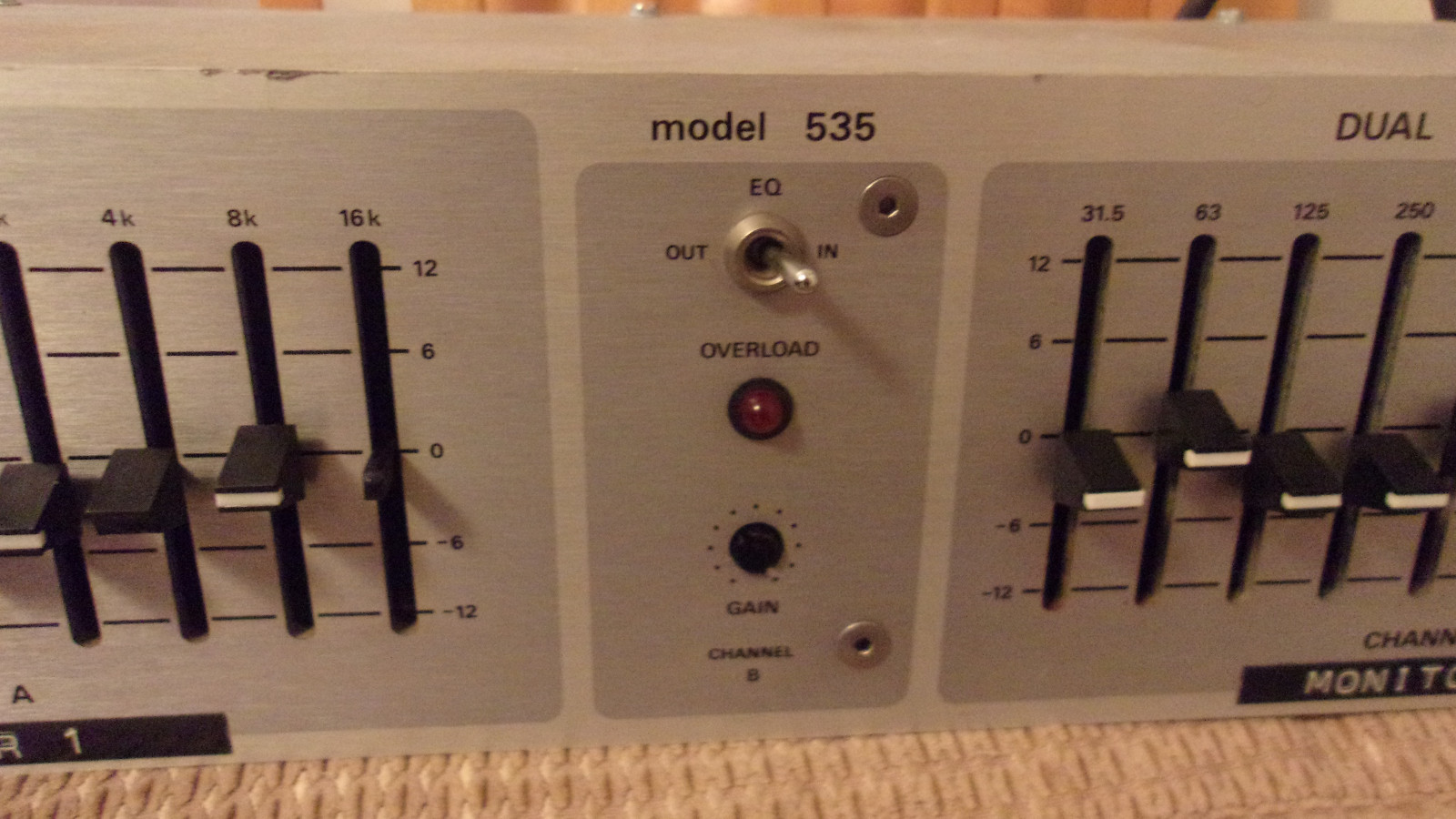 Urei 535 Room Equalizer Dual 10 Band Eq Free Shipping