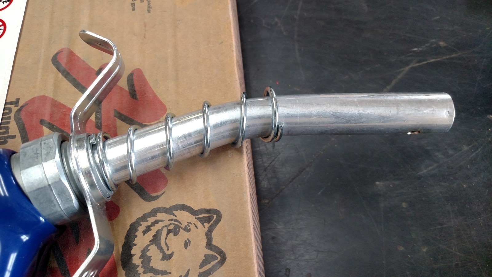 HUSKY FUEL NOZZLE 1'' BLUE GASOLINE (REBUILT)