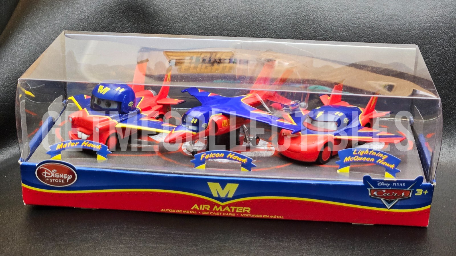 DISNEY STORE PIXAR CARS AIR MATER HAWK LIGHTNING MCQUEEN