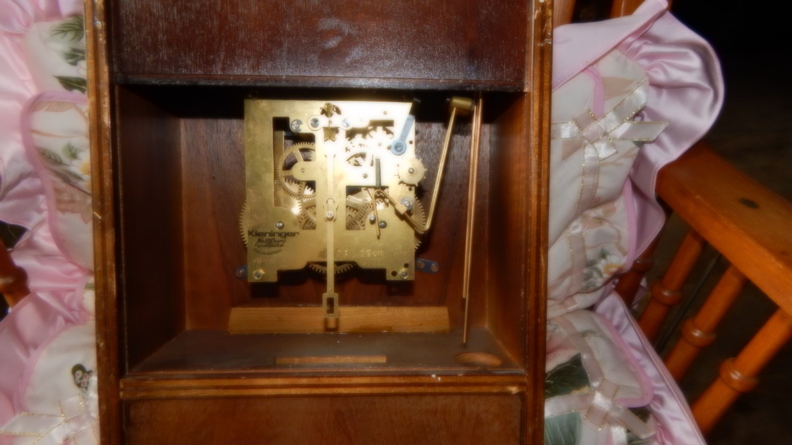 vintage Kleniger wall clock