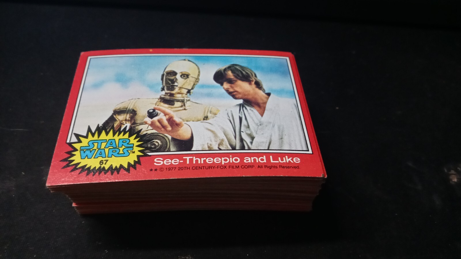 1977 Topps STAR WARS-Trading Card Set 67-132 - Mint | eBay