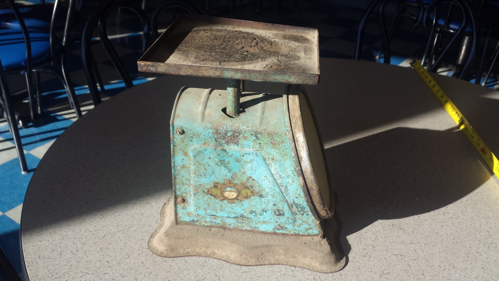 Vtg Prudential Family American Cutlery Scale General Country Store Mercantile