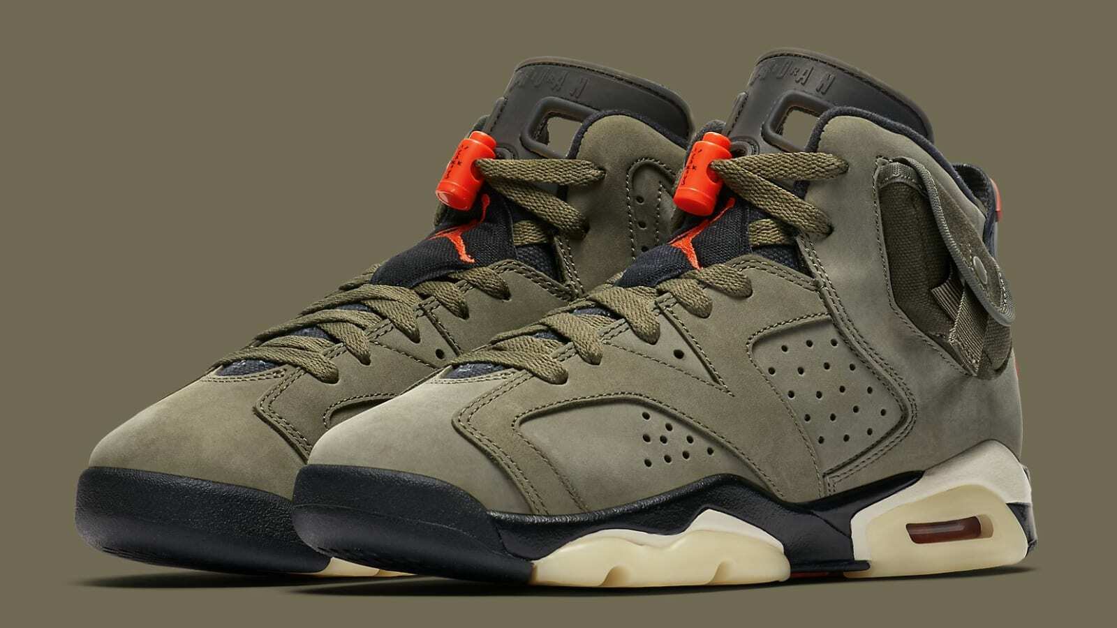 Nike Air Jordan 6 VI Retro Travis Scott Cactus Jack Size 5.5 Nike Air Jordan 6 VI Retro Travis Scott Cactus Jack Size 5.5