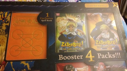 ZatchBell Cards The Card Battle Supremacy Collection NEW SEALED