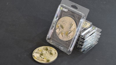 Gamers Grass Battle Ready Bases - Arid Steppe - Round 100mm (x1)