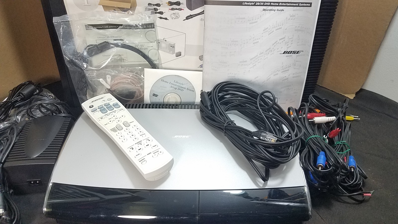 Bose LifeStyle AV28 DVD Players Media Home Theater Sound System - Tested