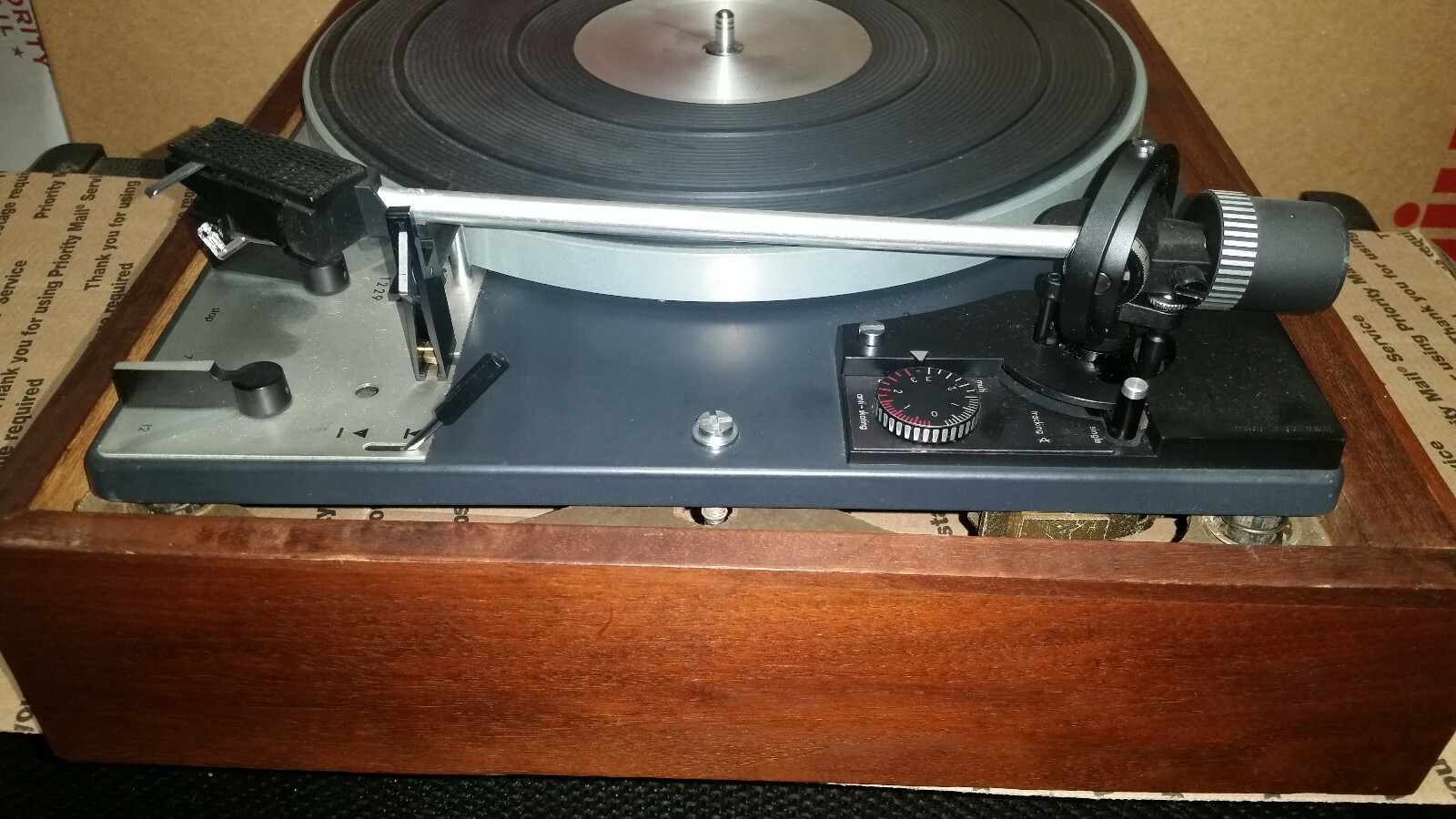 VINTAGE Dual 1229 T540 Turntable United Audio Record Player AS IS /PARTS /REPAIR