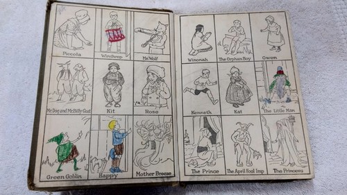 Vintage 1923 BOLENIUS Third Reader as Shown