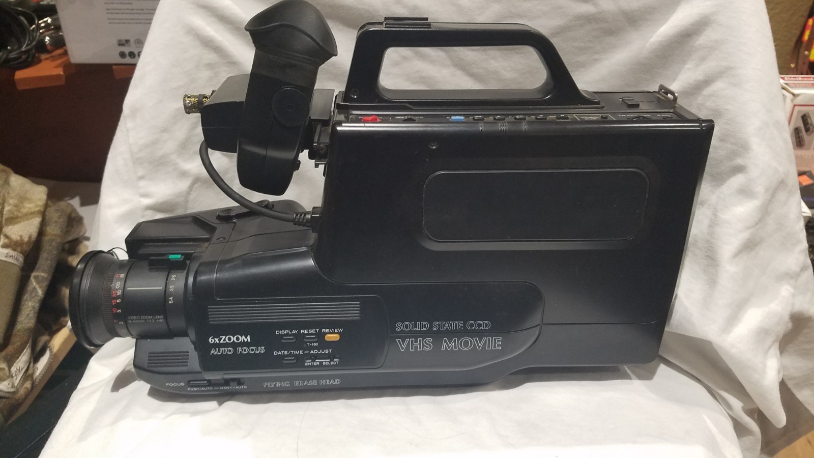 Vintage Solid State CCD VHS Movie Camcorder