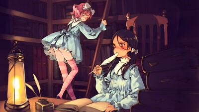 大槍葦人 Littlewitch ROMANESQUE カレンダー 2005 Jewelries: Girlish Grimoire Littlewitch Romanesque Official