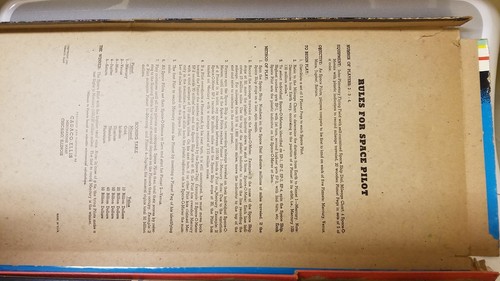 Vintage 1951 Space Pilot board game by Cadaco