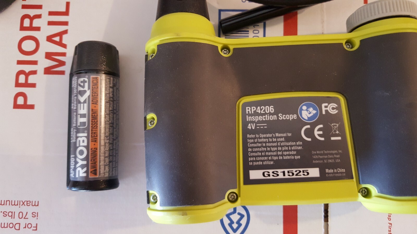 Ryobi RP4206 TEK 4 Digital Inspection Scope