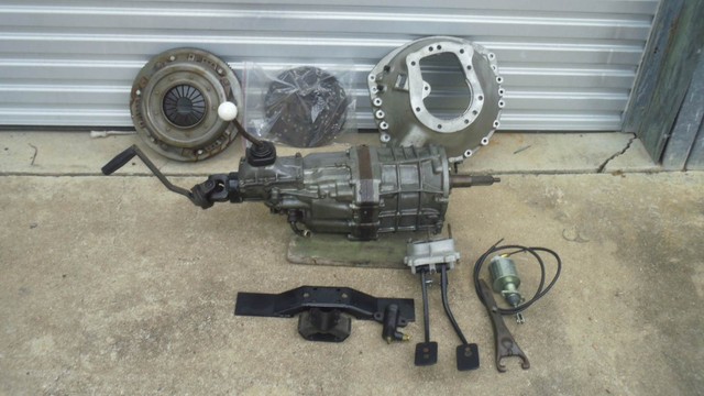 JAGUAR "S" TYPE MANUAL- TRANSMISSION CONVERSION KIT 1963 to 1968