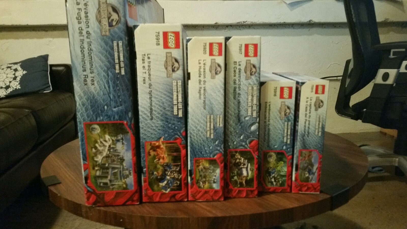 LEGO Jurassic World 75915 75916 75917 75918 75919 75920 New In Boxes (6 Sets)