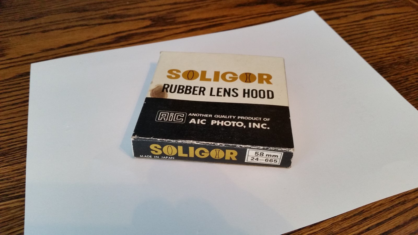 Soligor Rubber Lens hood 58mm