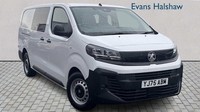 2025 Vauxhall Vivaro 2.0 Turbo D 145 Prime H1 Double Cab PANEL VAN DIESEL Manual