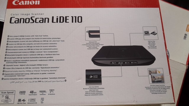 Canon lide 20 driver windows server 2003