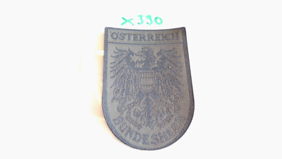 Österreich Abzeichen Bundesheer schwarz auf oliv 1 Stück (x390)