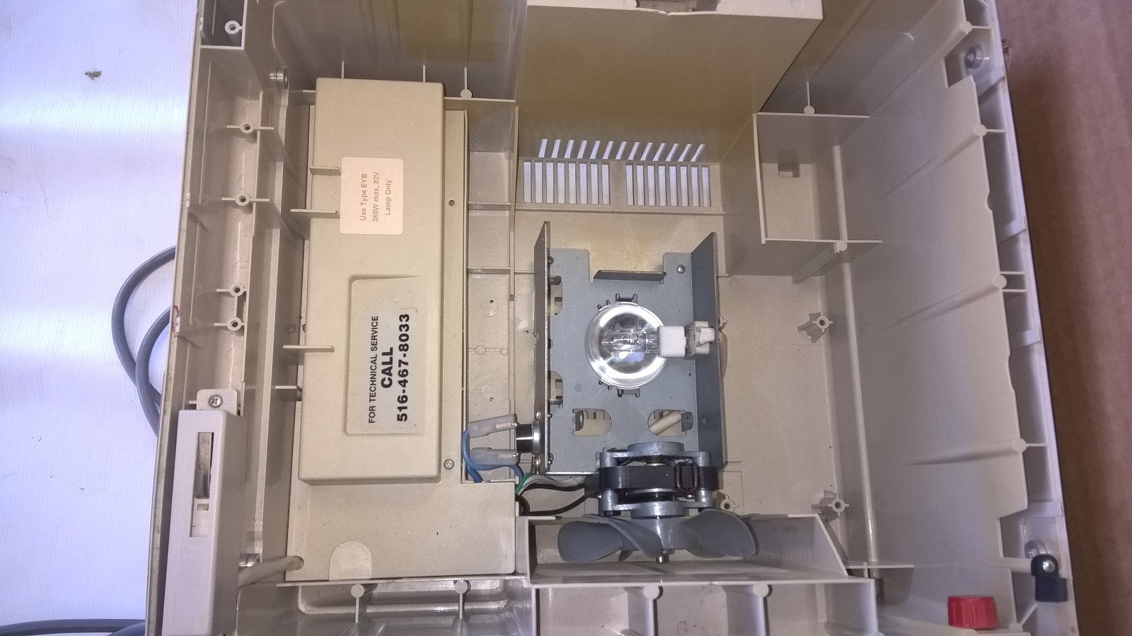 Apollo Horizon Open-Head Overhead Projector 15000 For Parts Repair