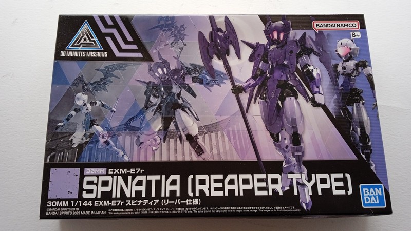 â¨  Spinatia (Reaper-Type) 30mm Exm-E7r  Bandai  1/144 2019  5064017 â¨