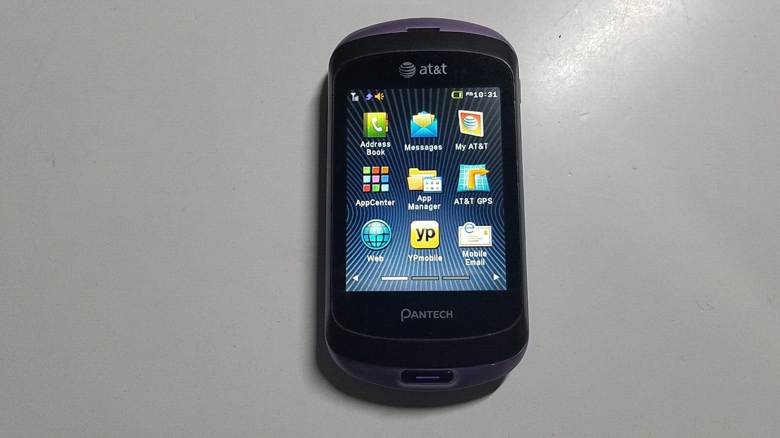 Купить PANTECH Swift P6020 Lavender (AT&T) 3G Slider Keyboard Cellular  Phone Excellent, цена 9 390 руб — (354490492330), США