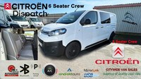 2017 Citroen Dispatch  1400 2.0 BlueHDi 120 6 Seater Crew Van NO VAT Crew Van Di
