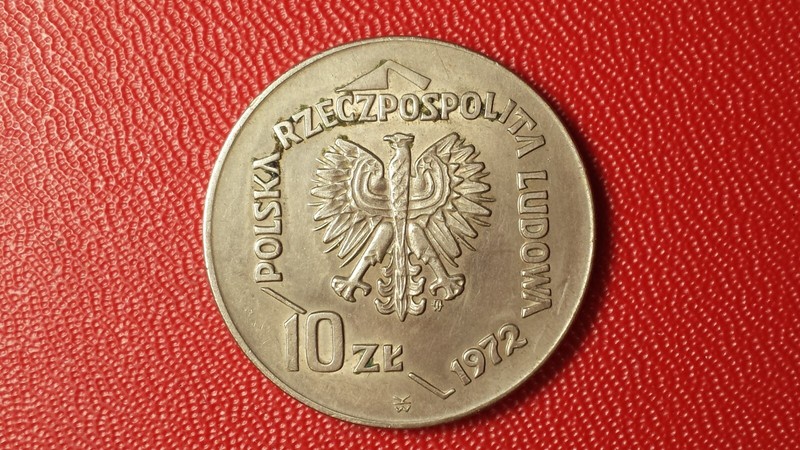 10 Zlotych 1972 Pologne - 50e Anniv. Port De Gdynia- Y# 65