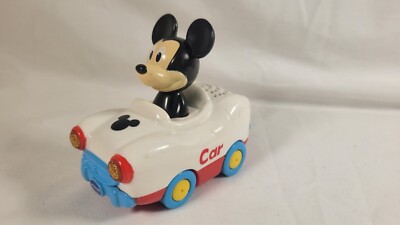 VTech Go Go Smart Wheels Disney Mickey Mouse White Car