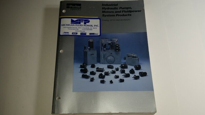 Parker Hannifin Hydraulic Pumps Motors Fluidpower catalog #2002