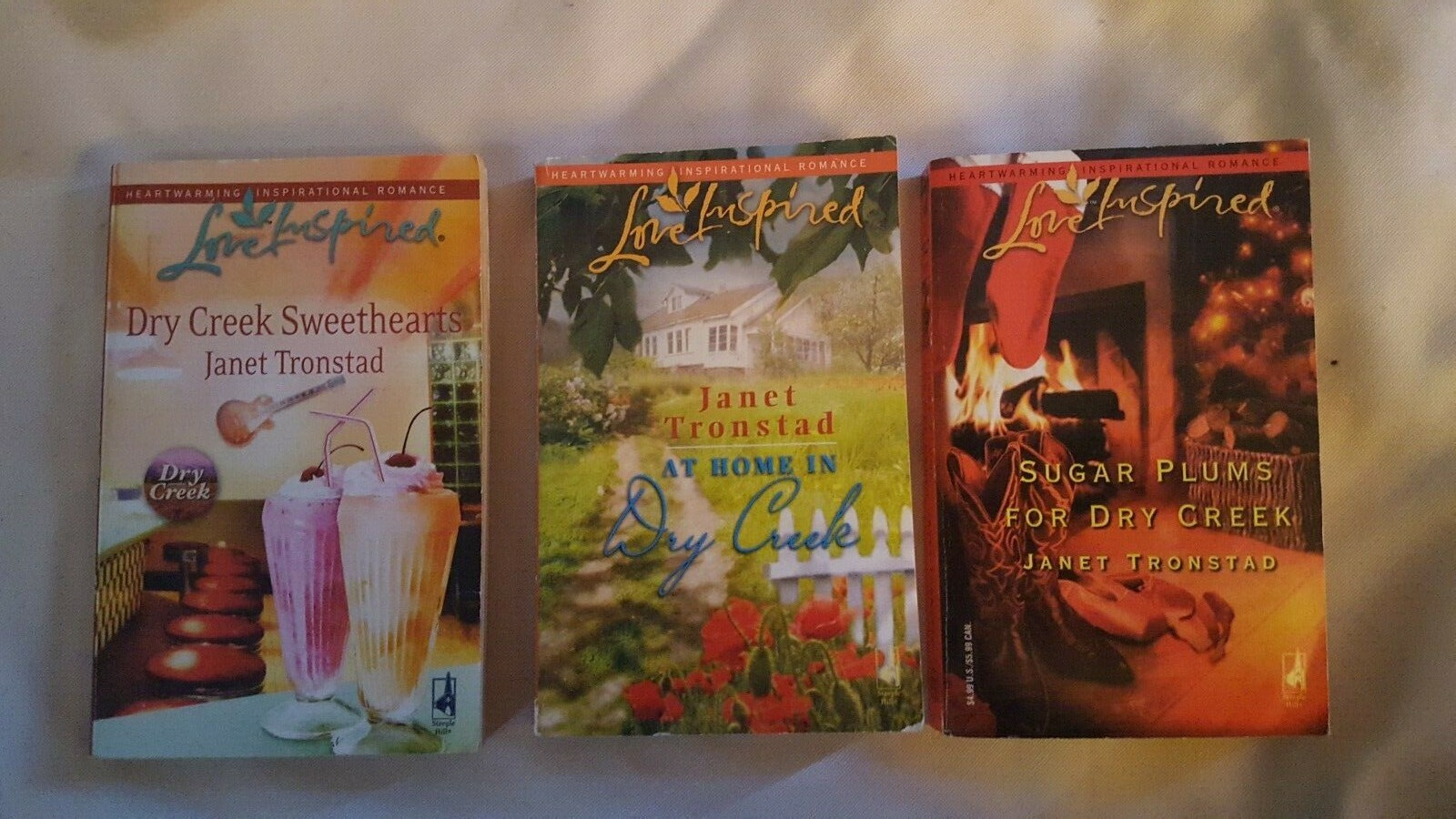 Janet Tronstad, lot of 14 (in 13 books) Dry Creek Series & more (Love Inspired)